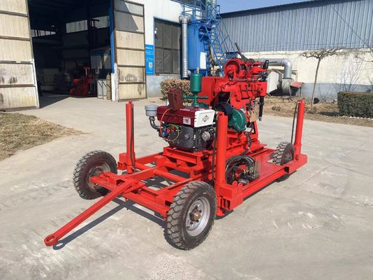 quality  Wheeled Portable Drilling Rig For Highway And Railway Geological Exploration factory