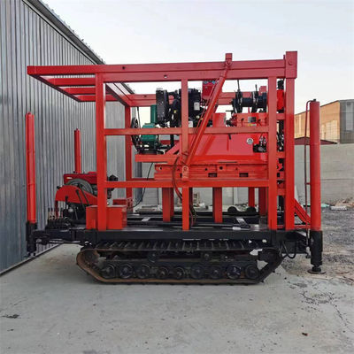 quality  Xy-150 Hydraulic Crawler Mounted Mud Pump Core Drilling Rig For Geotechnical Drill factory