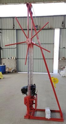 Impact Sampling Drilling Rig Machine 30m Fpr Geotechnical Exploration