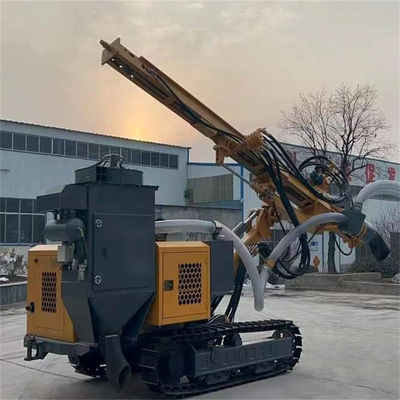 Rock Drilling Pneumatic DTH Drilling Rig Dia 100-150mm Drill Hole with AC Motor