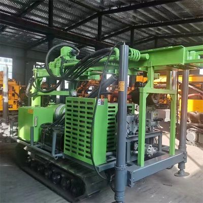 Crawler Mounted Diesel Core Drill Rig For Geotechnical Mining Rock Water Wells Coal