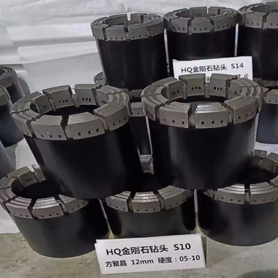 Wireline Diamond Impregnated Triple Pipe Drill Bit NQ NQ3 HQ HQ3