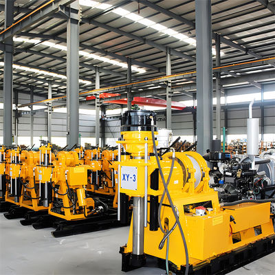 XY-3 Hydraulic Core Drilling Machine 600m Rope Core Extraction Machine Deep Hole Wheel Rock Drilling and Core Extraction Equipment