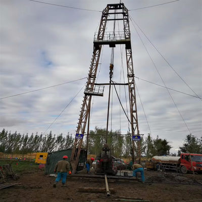 Y2 Crawler Rotary Drilling Rig In Field Mining Exploration