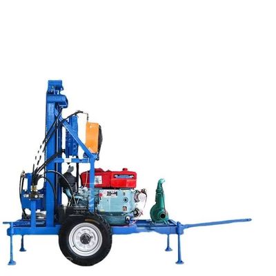 22HP Diesel Engine Well Drilling Rig Tractor Mounted Water Drilling Machine