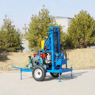 22HP Diesel Engine Well Drilling Rig Tractor Mounted Water Drilling Machine