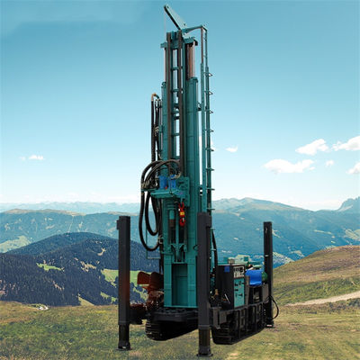 280m Hydraulic Crawler Type Deep Water Well Drilling Rig Borehole Machine Mine Drilling Rig for Sale