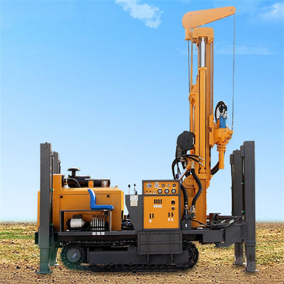 280m Hydraulic Crawler Type Deep Water Well Drilling Rig Borehole Machine Mine Drilling Rig for Sale