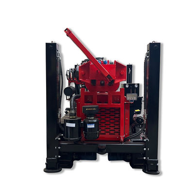 Depth Rock Drill Multifunctional Portable Borehole Drinking Water Well Rotary Drilling Rig Machine
