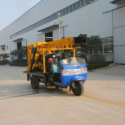 200 Meter Tricycle Mobile Water Well Drilling Rig For Farmland Irrigation