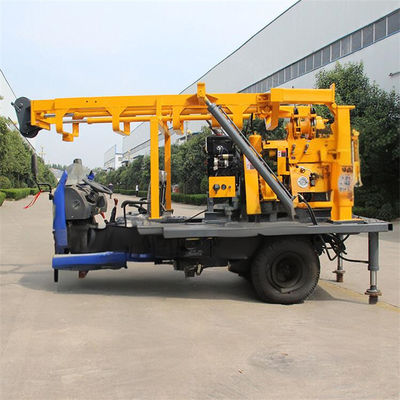 200 Meter Tricycle Mobile Water Well Drilling Rig For Farmland Irrigation