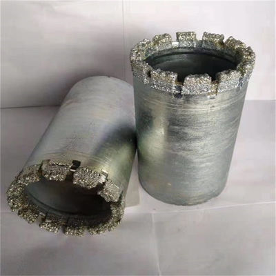 Long Pipe Electroplated Diamond Drill Core Bits For Reinforced Concrete