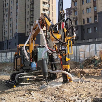 58kw DTH Drilling Rig Machine For Geotechnical Tunnel Surface Mining